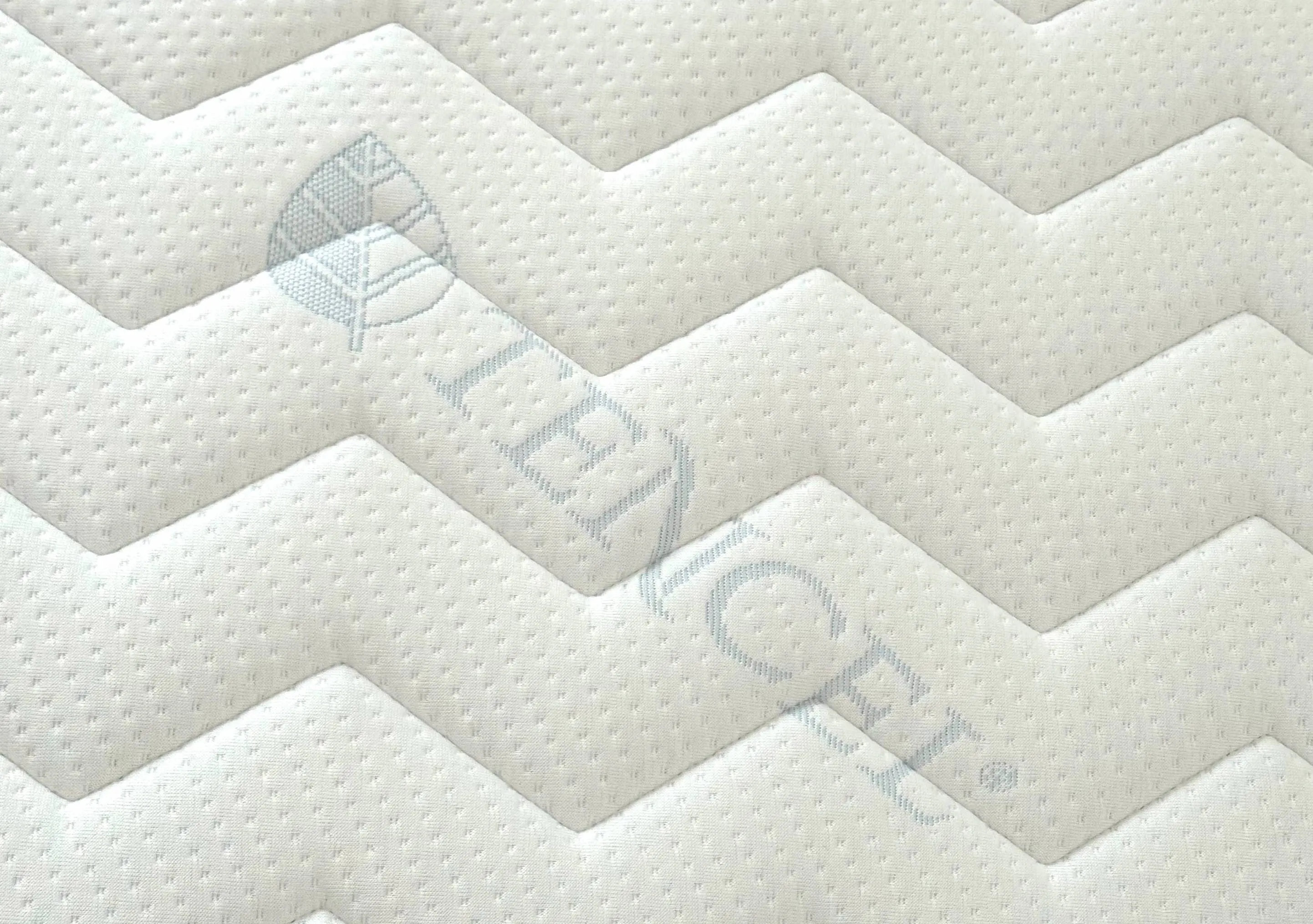 Materac piankowy 160x200 FLUFFY 7-strefowy VISCO/HR Tencel Blue - FLUFFY160