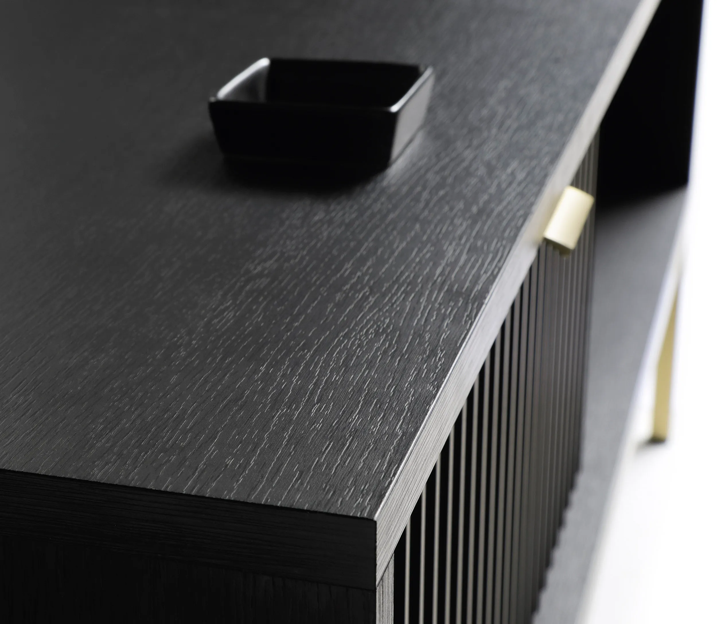 Szafka RTV z szufladą NOVA Czarny, Czarny - NOVA_RTV154_CZCZ