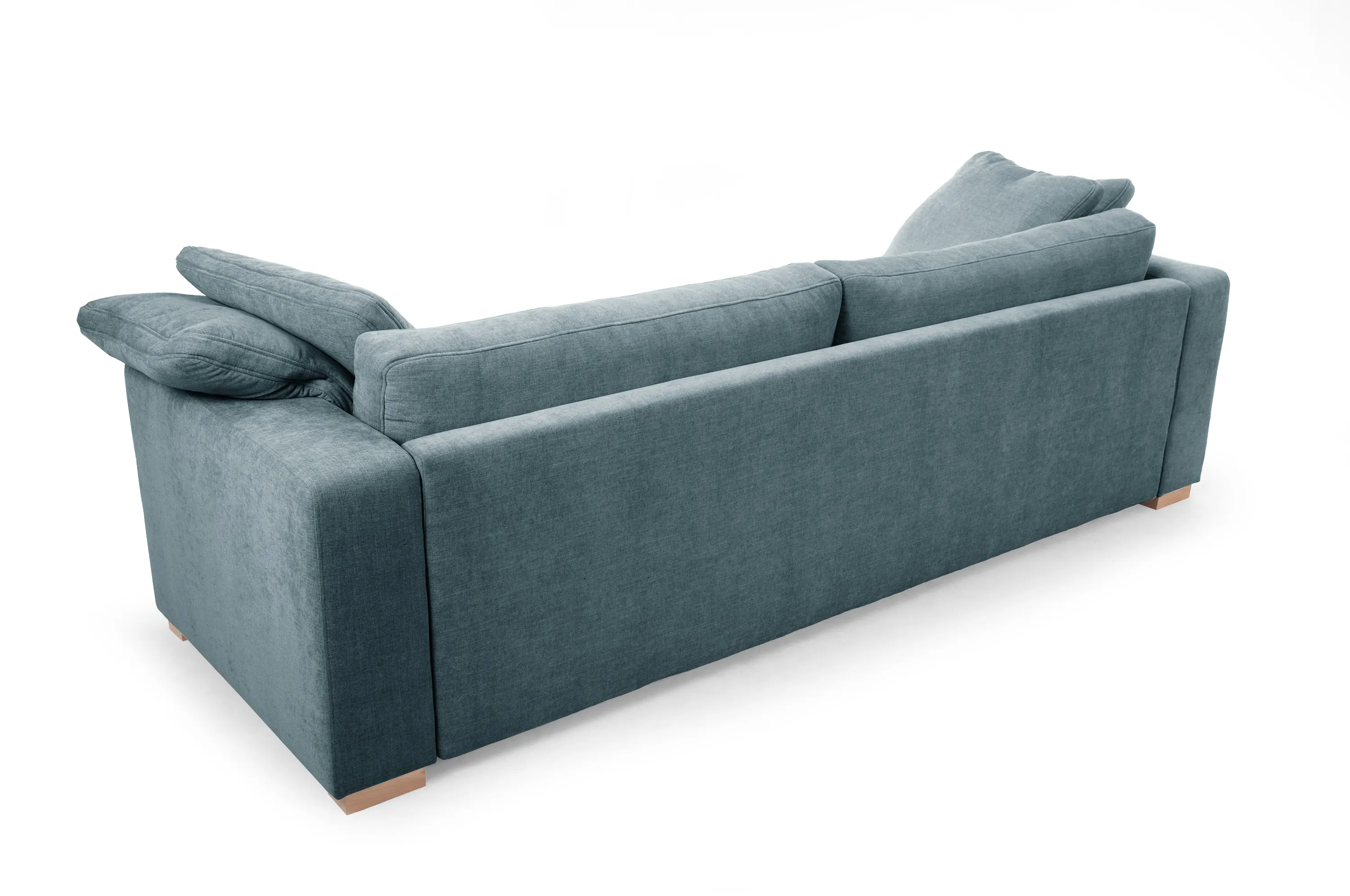 Sofa rozkładana Macaroni niebieska MEBLEX - MACARONI-CITY72BLUE