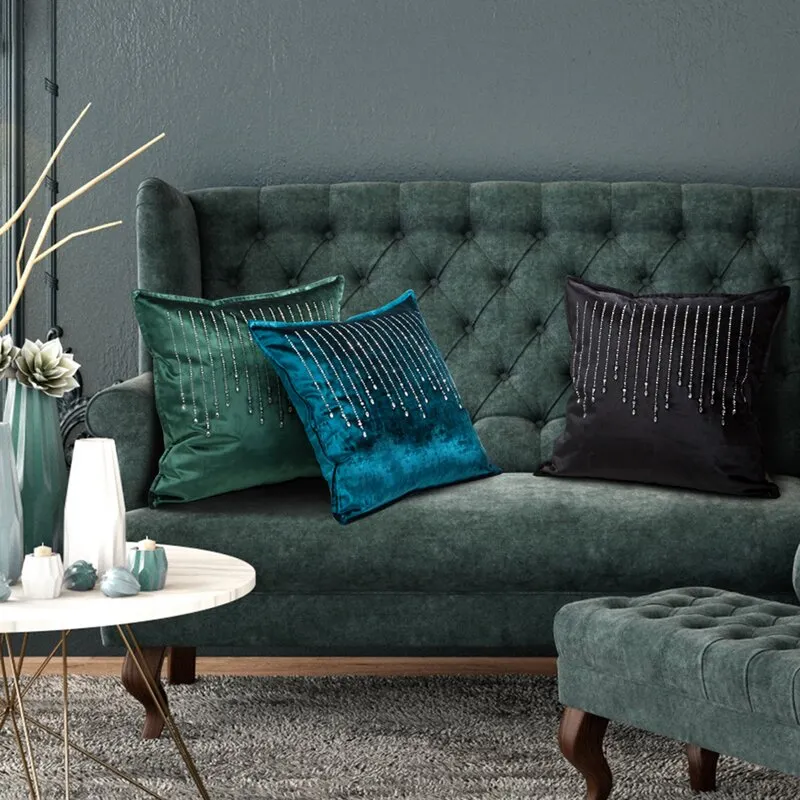 POSZEWKA ROYAL 1 45 X 45 CM NIEBIESKI - EU_390223