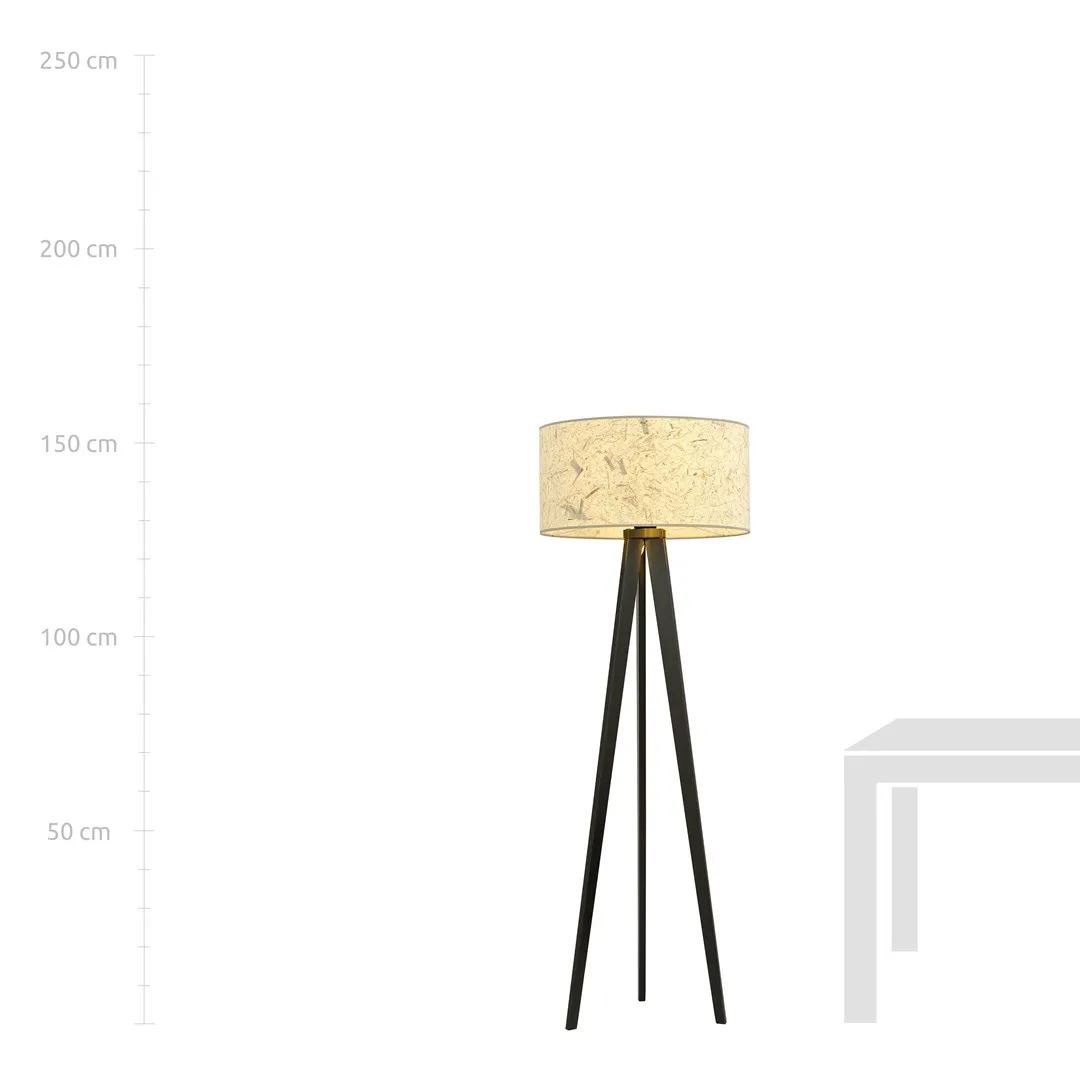 Lampa stojąca ASTON LP3 czarny naturalny — zdjęcie 7