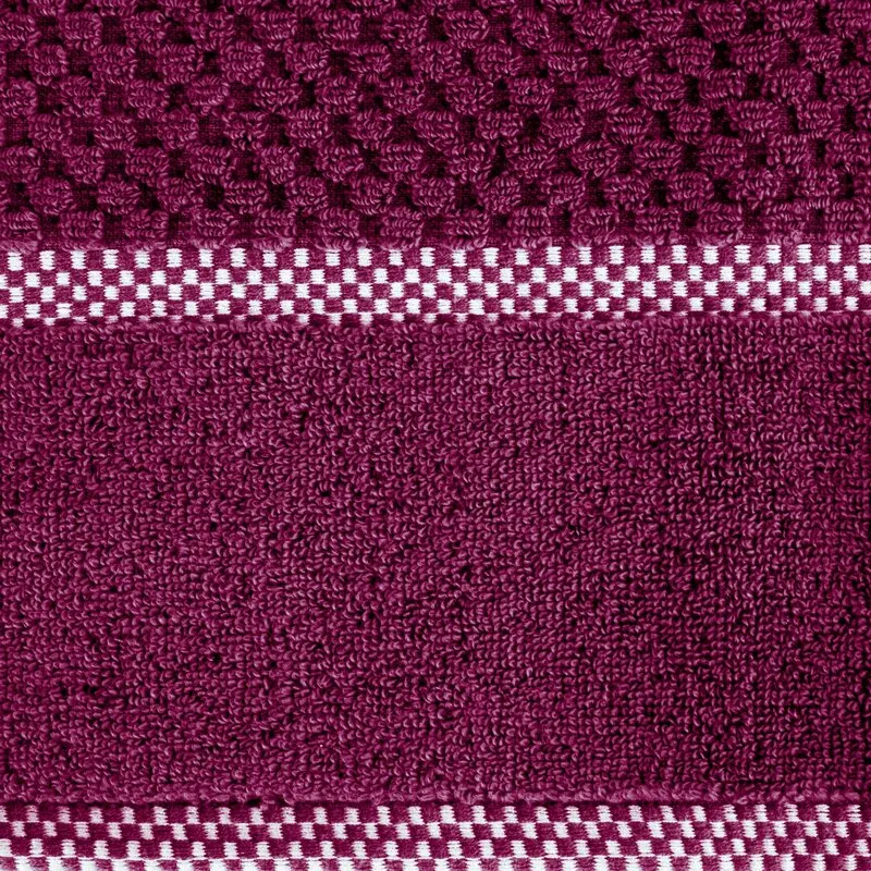 RĘCZNIK CALEB (08) 50 X 90 CM AMARANTOWY - EU_347411