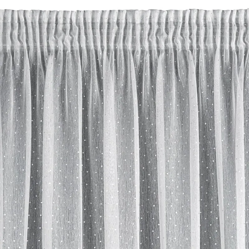 FIRANA SIBEL NA TAŚMIE 300X150 CM BIAŁY - EU_389801