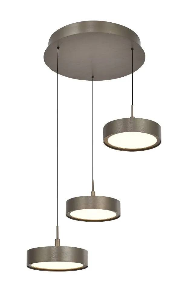 lampy wiszące, trzy-płomienne, metaliczne, cyklowe, kute wykończenie
