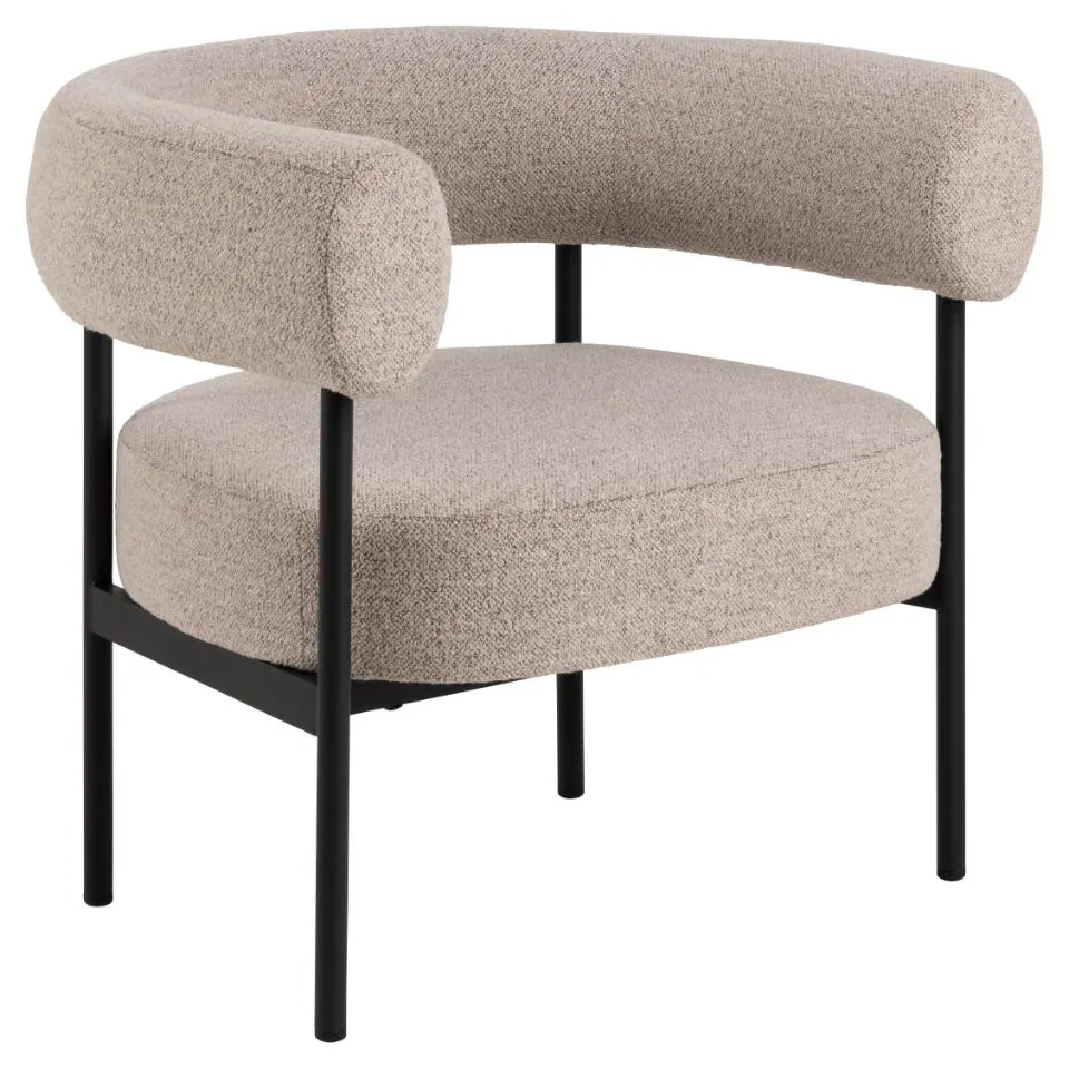 Fotel LILLY Bezowy Fotel LILLY Bezowy