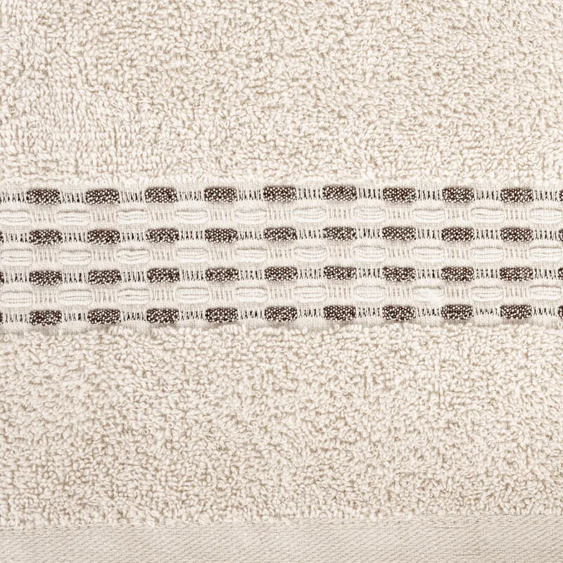 RĘCZNIK RIVA (03) 50 X 90 CM BEŻOWY - EU_419979
