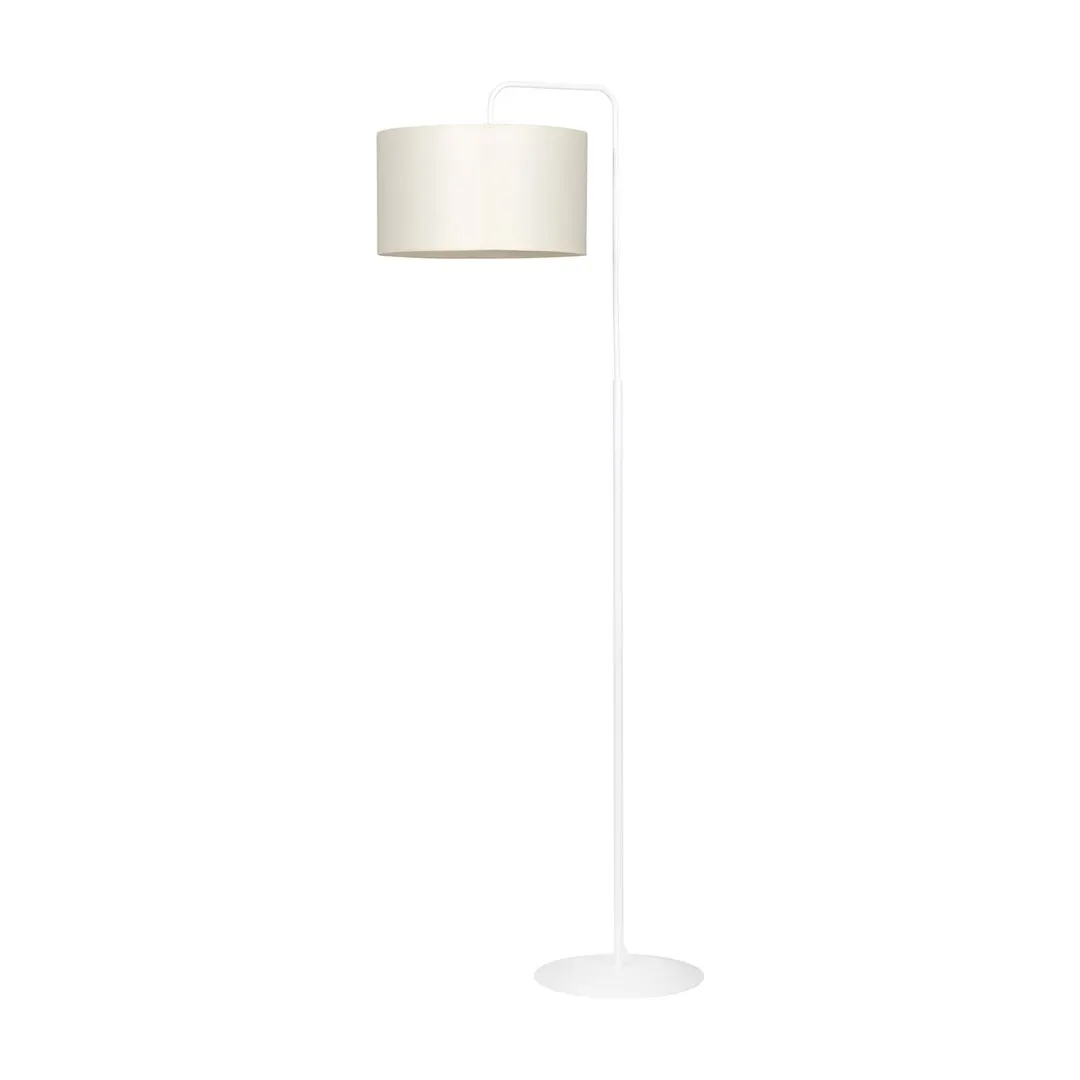 Lampa stojąca TRAPO biały ecru