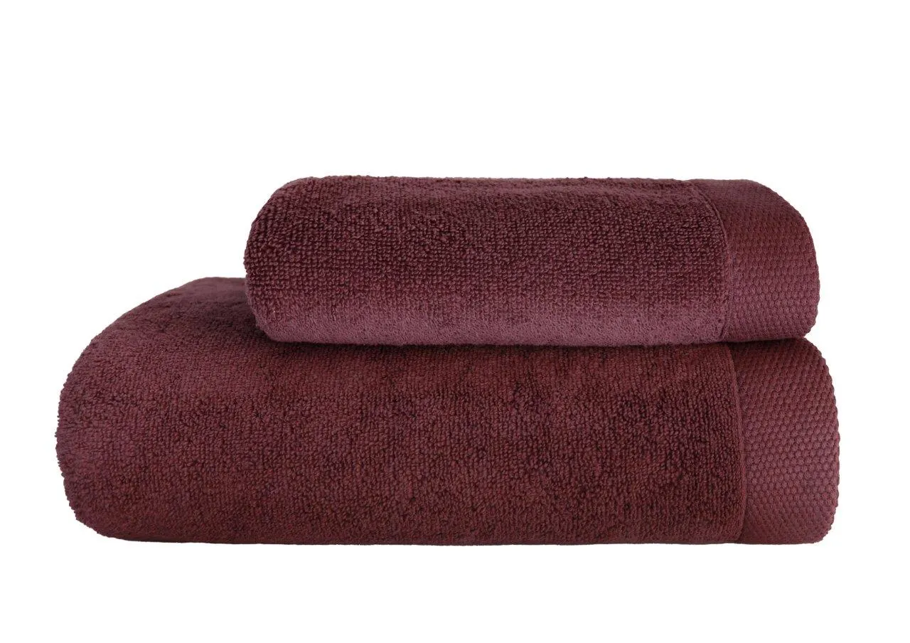 Ręcznik frotte MISTY 50x100 gramatura 450 ciemny brąz - FARO_29460