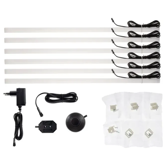 Oświetlenie LED PONTYPOOL – listwa LED 49,5 cm ciepła biel
