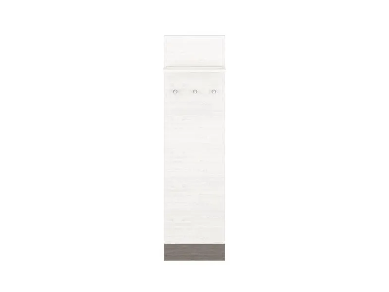 Wieszak ścienny z półką BLANCO 23 sosna śnieżna 40x136 cm - 1BLAN23-001