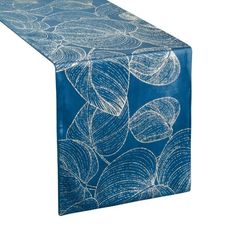 OBRUS BLINK 16 35 X 180 CM GRANATOWY - EU_390035