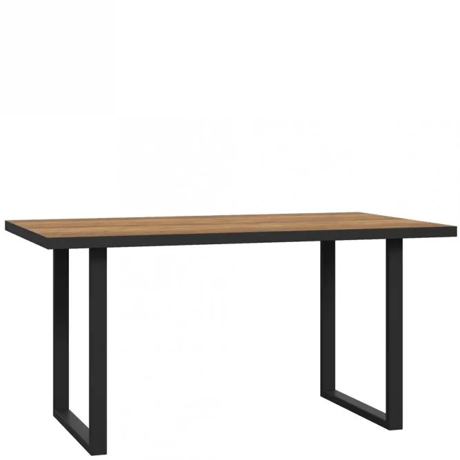 Stół nierozkładany HAYATO 90x160 świerk alpejski, czarny Stół nierozkładany HAYATO 90x160 świerk alpejski, czarny