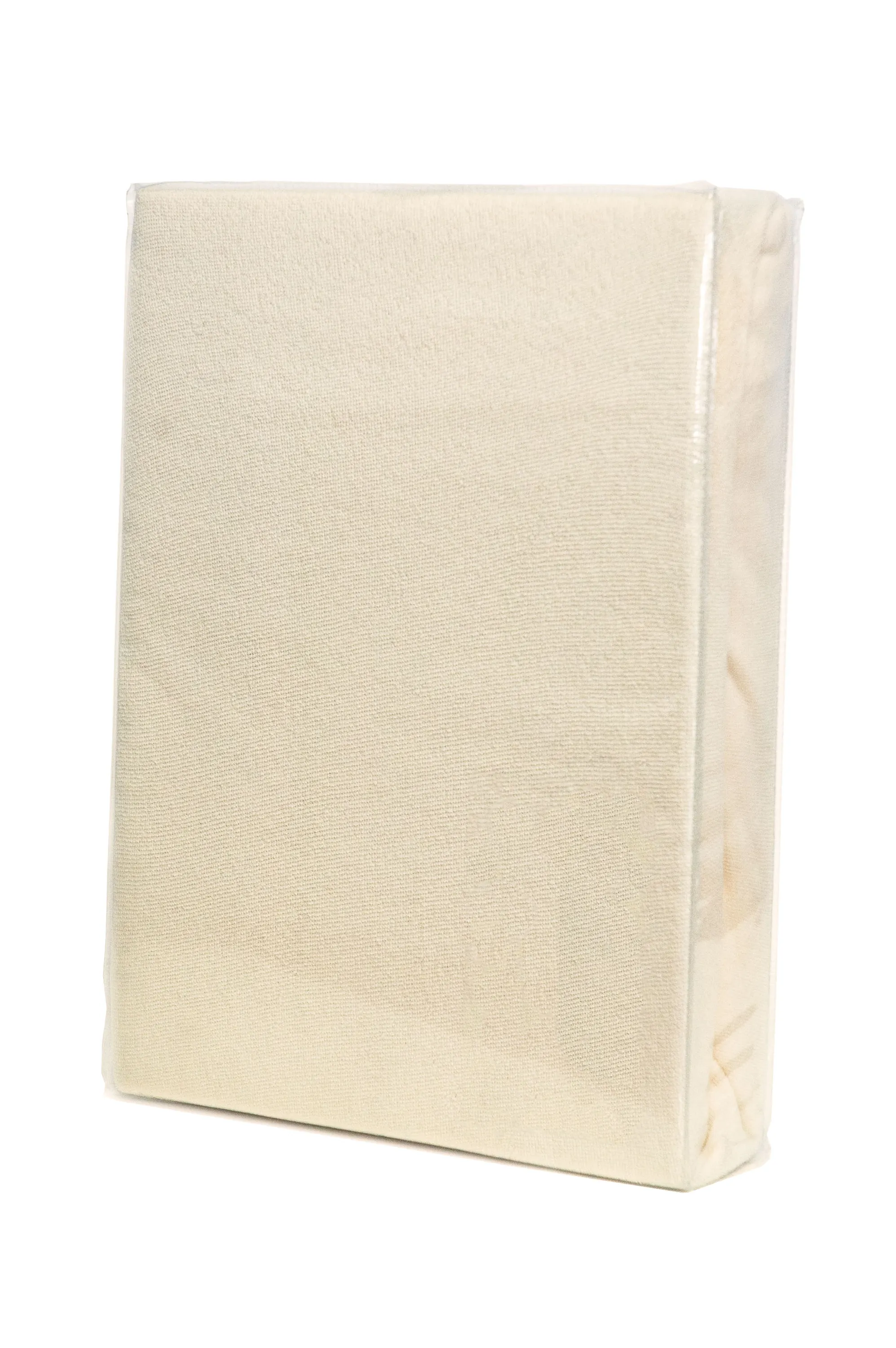 Prześcieradło frotte z gumką 180X200 beżowe