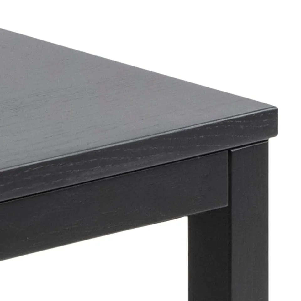 Zestaw 3 stolików kawowych Omma (120x60x50) - (56x51,5x44) - (56x51,5x44) Czarny — zdjęcie 6