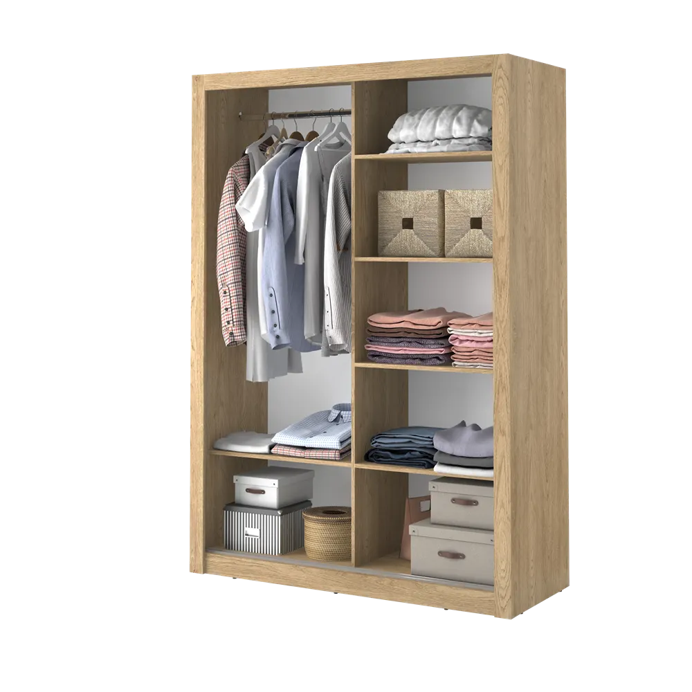 Szafa 2-drzwiowa ARTI AR-04 150cm dąb shetland - AR4DH