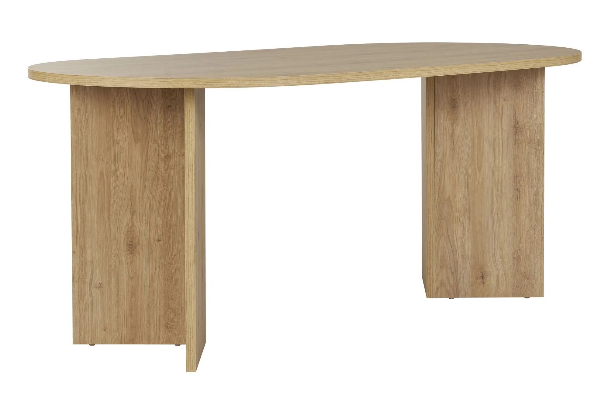 Stół owalny SABLIN 90x180 dąb Meble, Tabela, Biurko, Ławka, Stół do jadalni