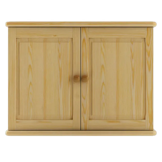 Szafka 2-drzwiowa KW108 S80 W60 G30 sosna surowy DREWMAX