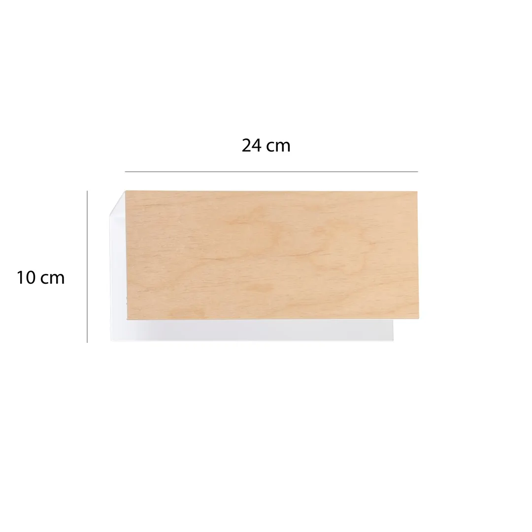 Kinkiet CARLO Biały 611/K1 - 611/K1