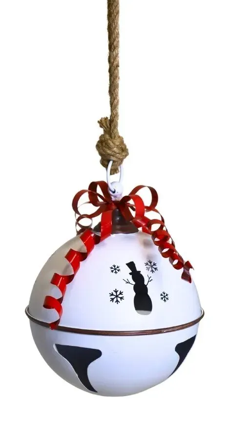 Zawieszka DZWONEK duzy biały