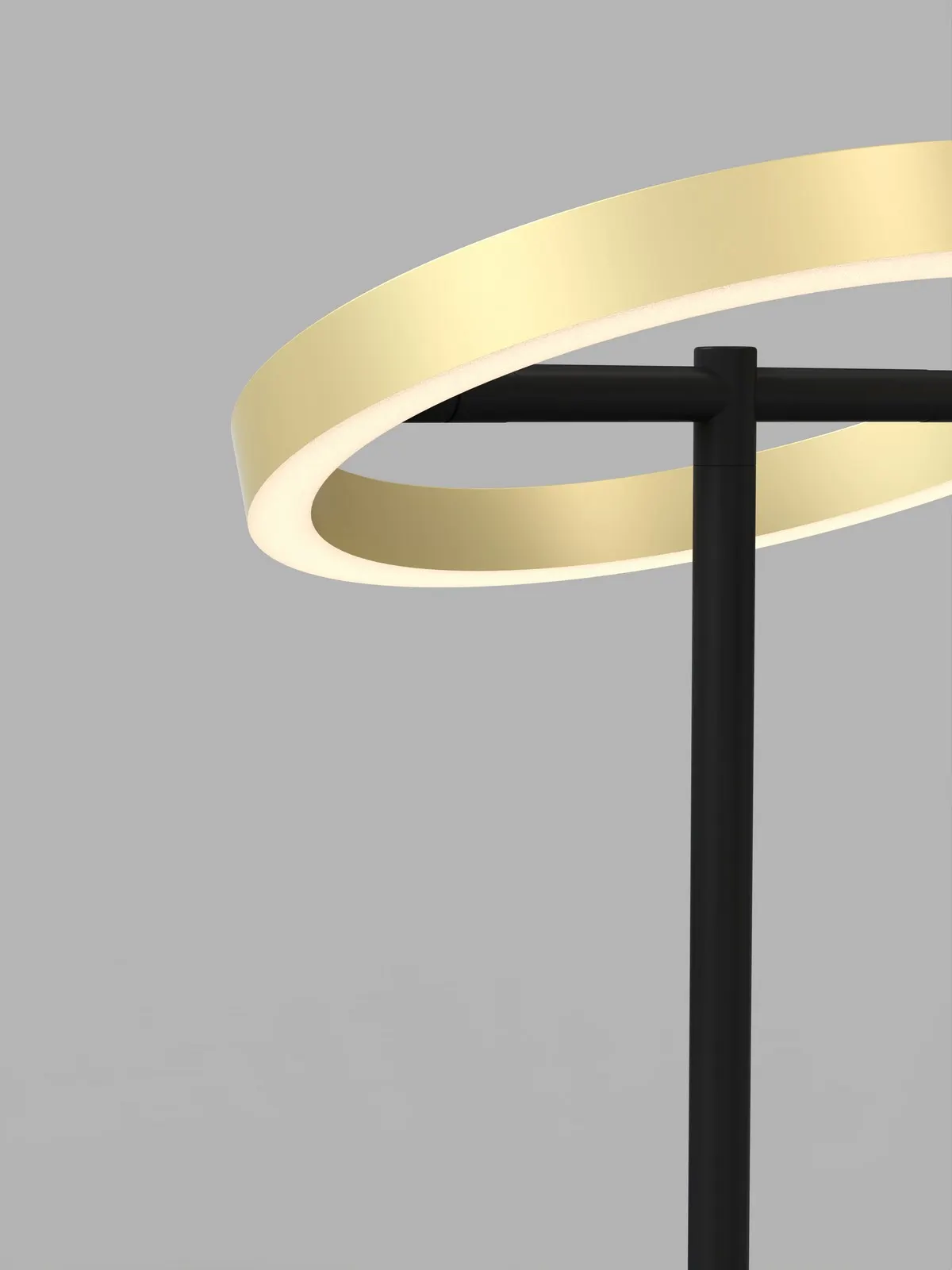 Lampa stojąca Brest ledowa ( Trzystopniowy włącznik dotykowy ) 38 cm - 8016-104