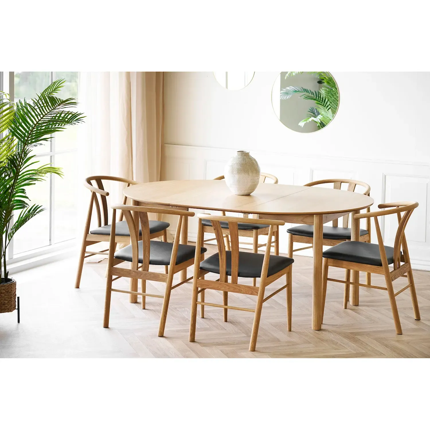 Stół drewniany rozkładany BUNDABERG 120cm (170-220)x5 cm naturalny - 2202020