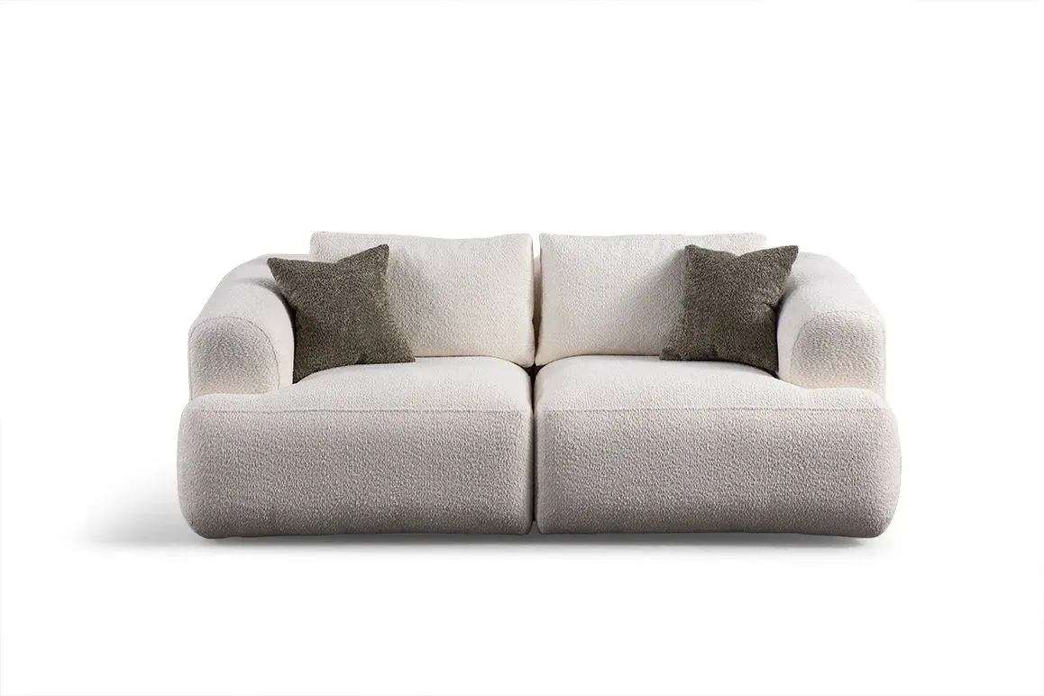 Sofa 2-osobowa SOFIA (L1 + 1R) biała Sofa 2-osobowa SOFIA (L1 + 1R) biała