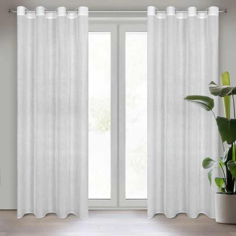 ZASŁONA GOTOWA CINDY 140X250 CM BIAŁY