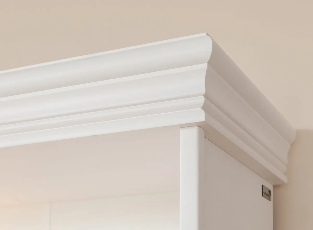 Regał sosnowy Toskania Biały - PL2050B