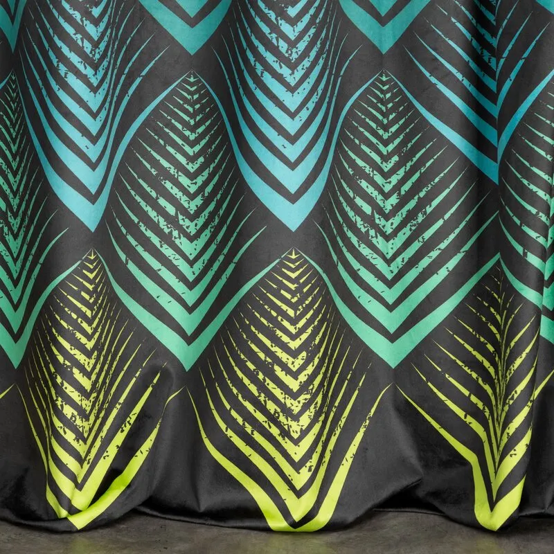 ZASŁONA ANGELINA 140X250 CM CZARNY - EU_387302