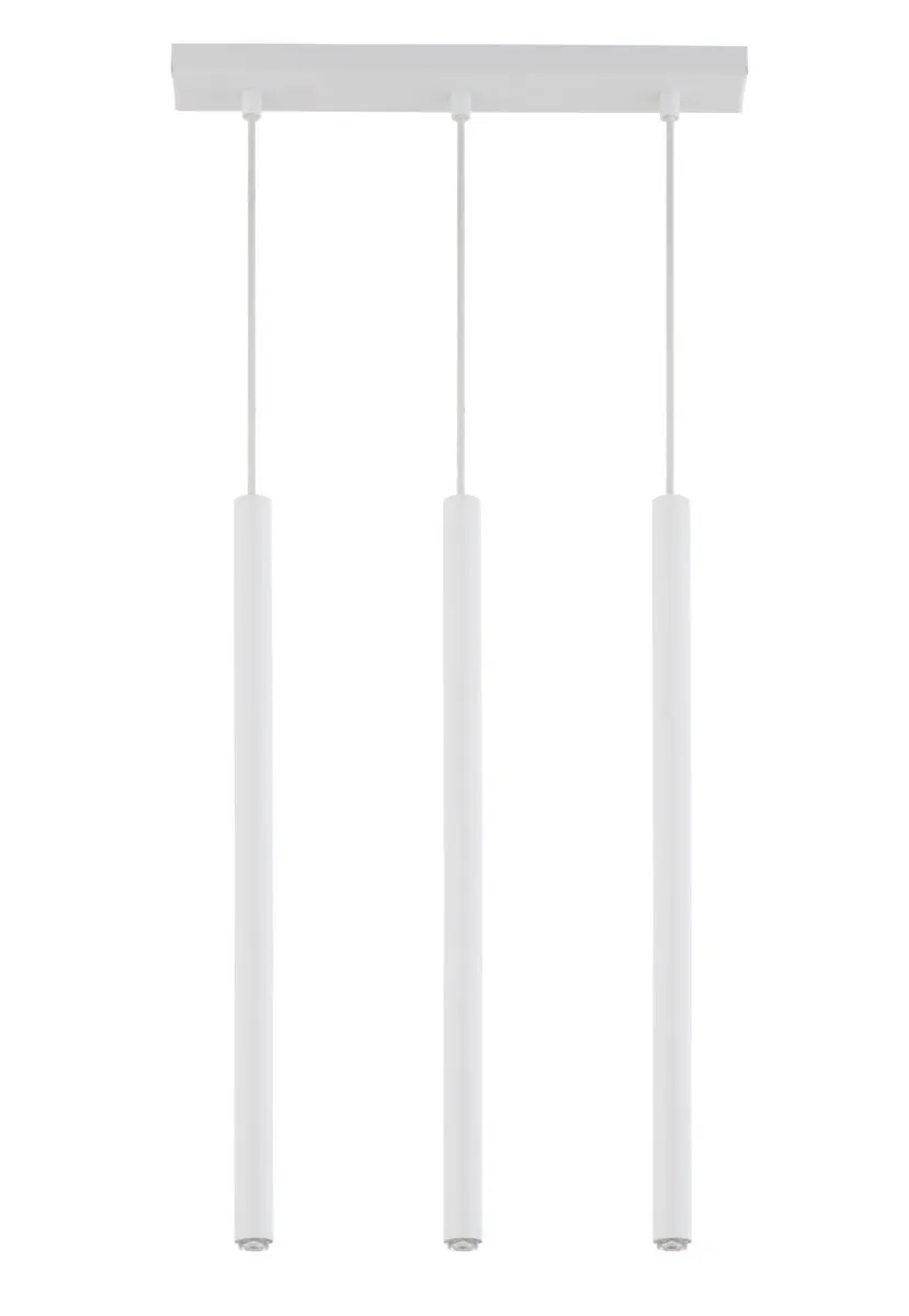 Lampa wisząca SOPEL 3 biała matowa