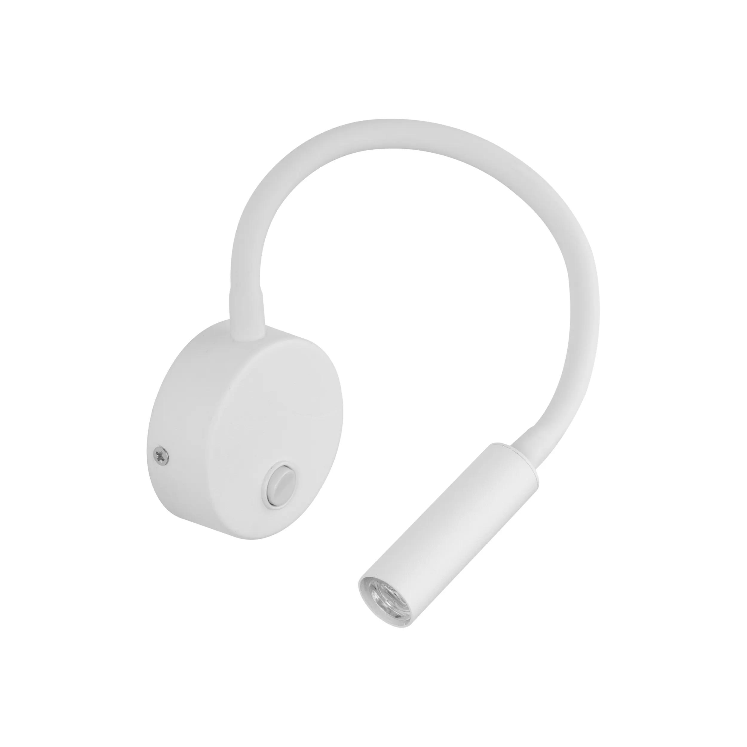 Kinkiet LAGOS biały regulowany z włącznikiem 30x27cm - TK_5921