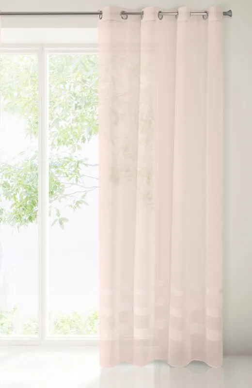 FIRANA GOTOWA EFIL 140 X 250 CM RÓŻOWY - EU_361837