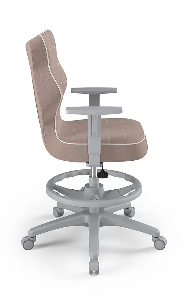 Krzesło młodzieżowe Duo szary Jasmine 08 rozmiar 5 WK+P - CD-D-5-D-E-JS08