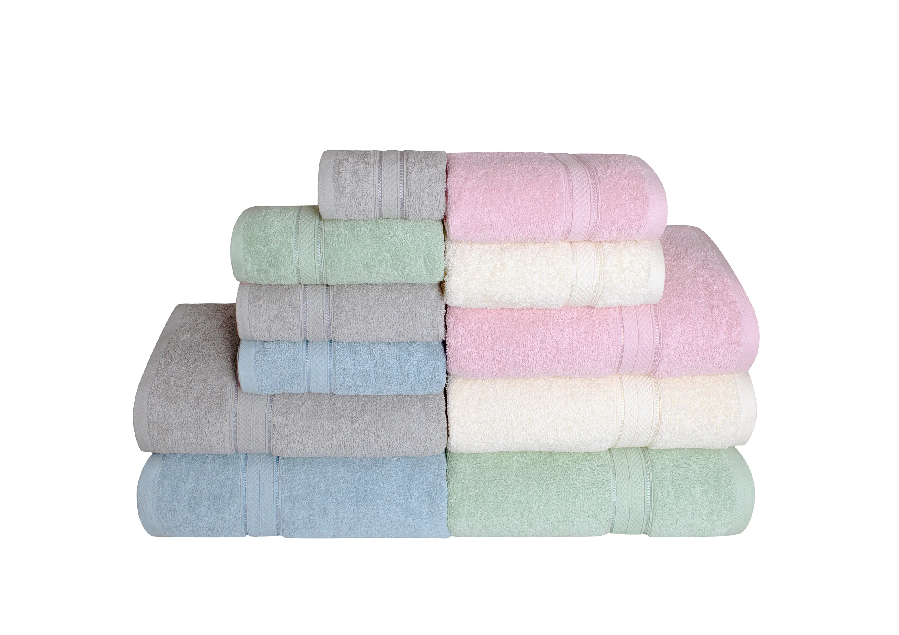 Ręcznik frotte VENA 30x50 gramatura 500 szary - FARO_23793