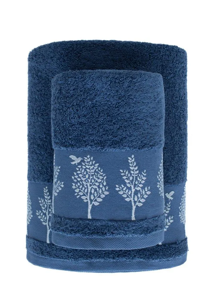 Ręcznik frotte TERRA 50X90 granatowy - FARO_13944