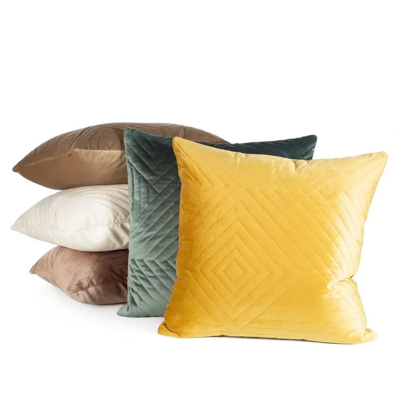 POSZEWKA SOFIA 2 45X45 CM CIEMNOMIĘTOWY - EU_380301