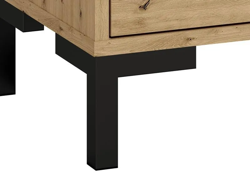 Komoda 3-drzwiowa NEVIO 10 dąb artisan — zdjęcie 3