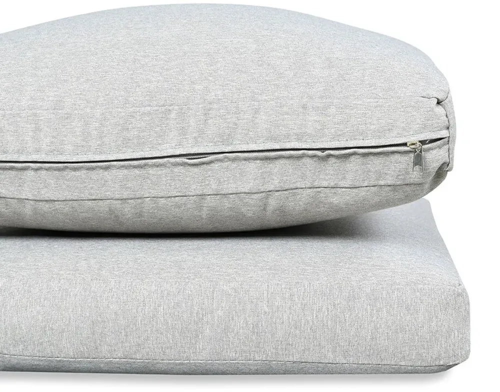 Narożnik ogrodowy modułowy MARYLAND DINING ze stołem technorattan ciemnoszary - FG002665