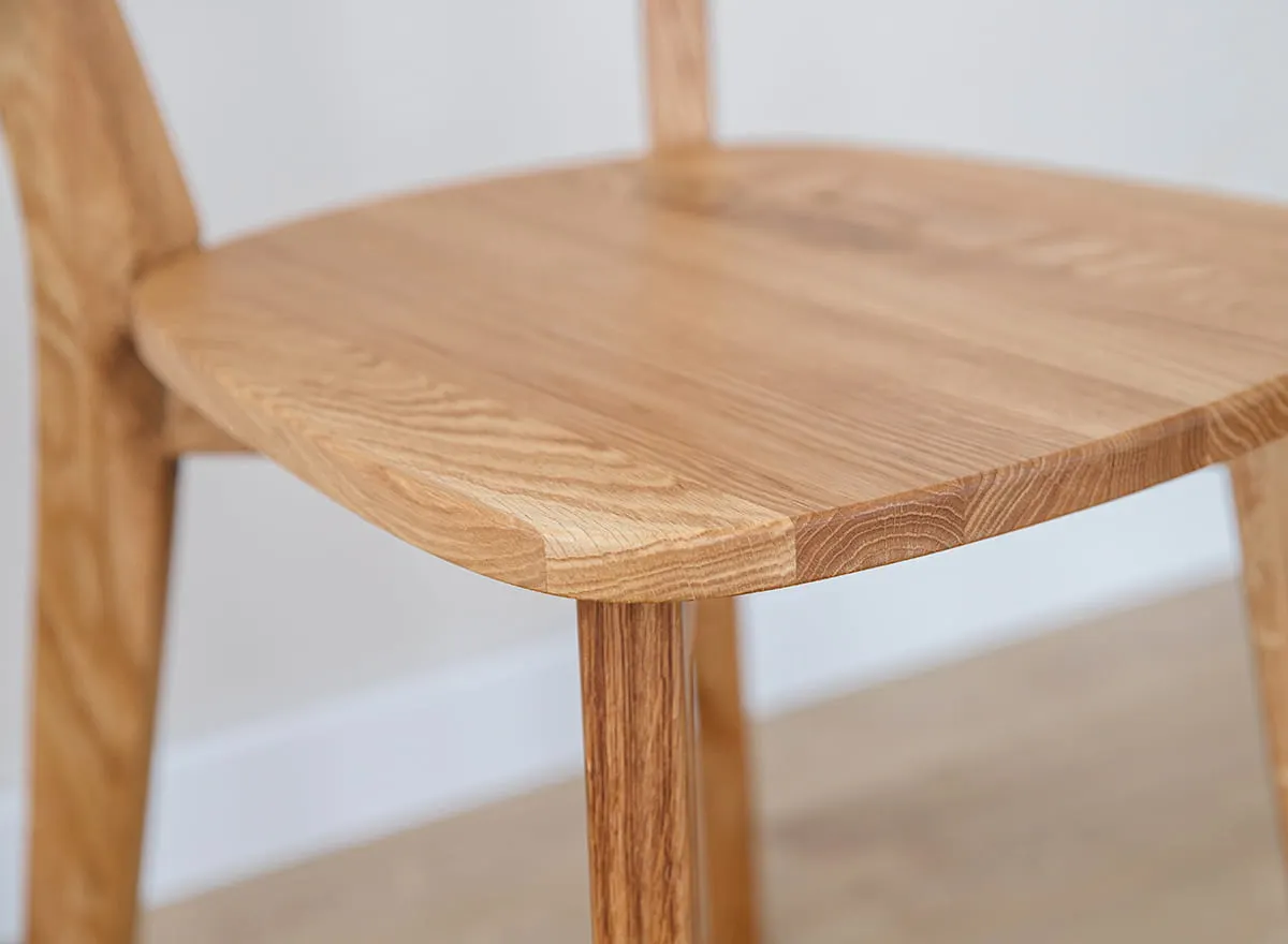 Krzesło drewniane LEON dąb olejowany - KULKLD