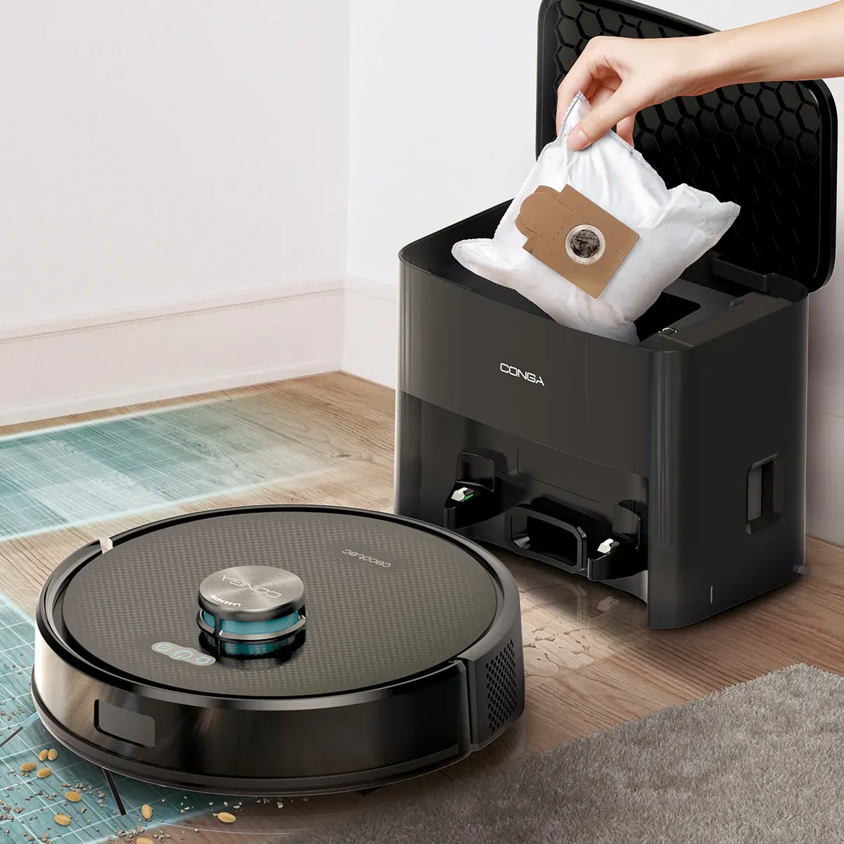 Robot sprzątający 4w1 CONGA Y70 — zdjęcie 8