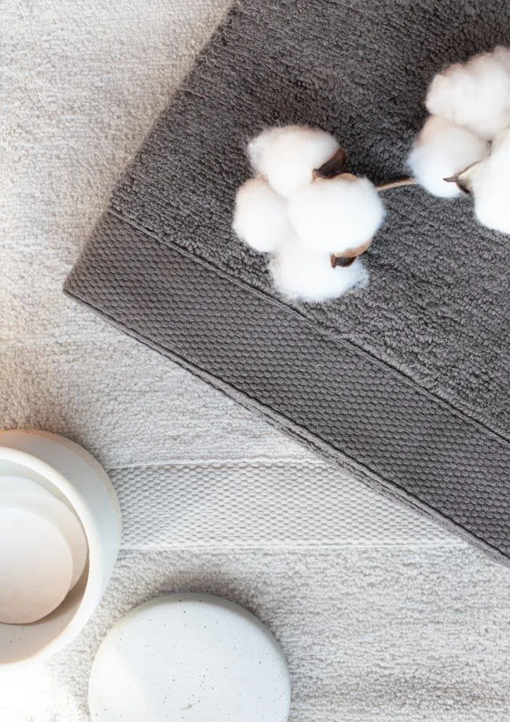 Ręcznik frotte MISTY 70x140 gramatura 450 popielaty - FARO_29468