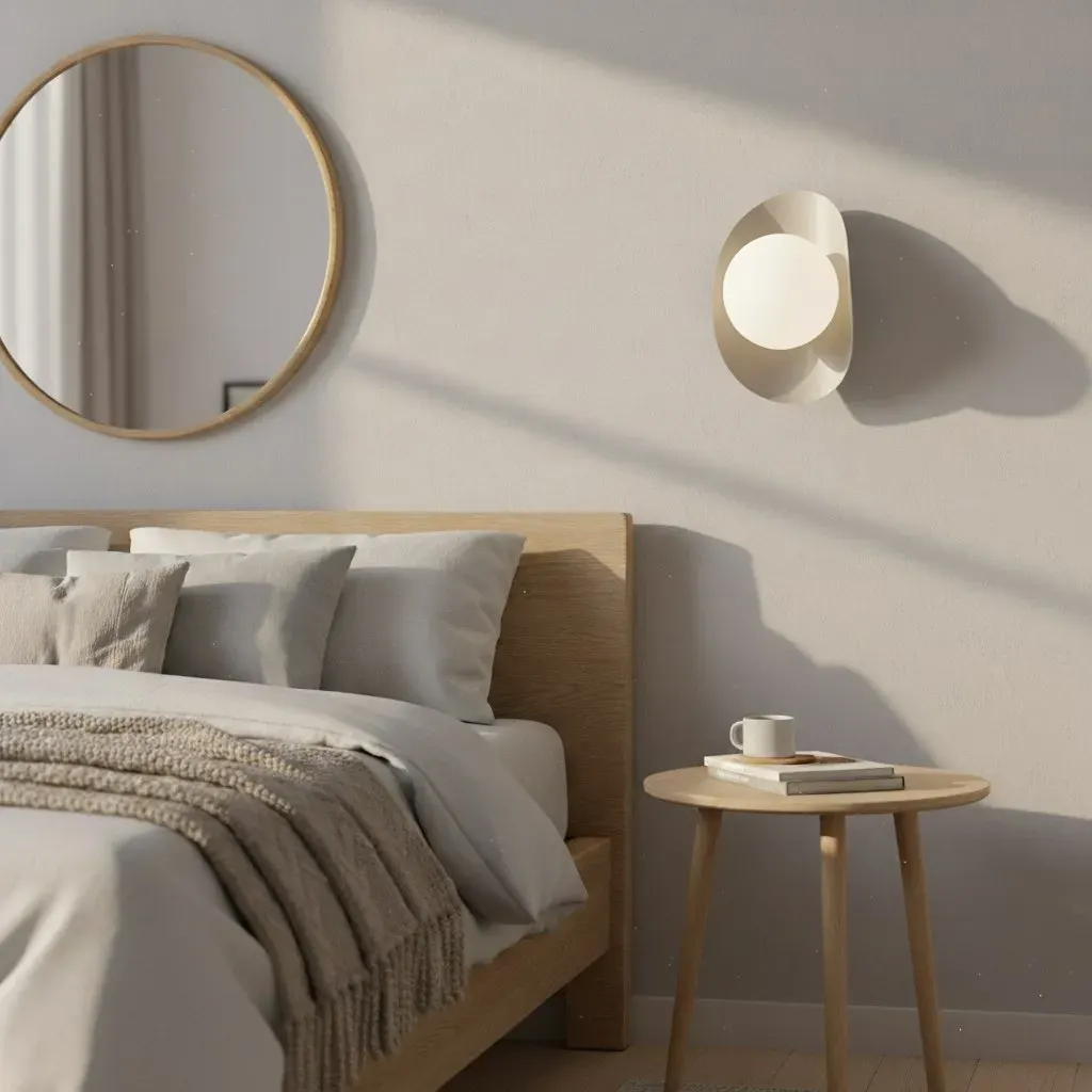 Kinkiet metalowy FIERO M K1 beżowy - 1587/K1