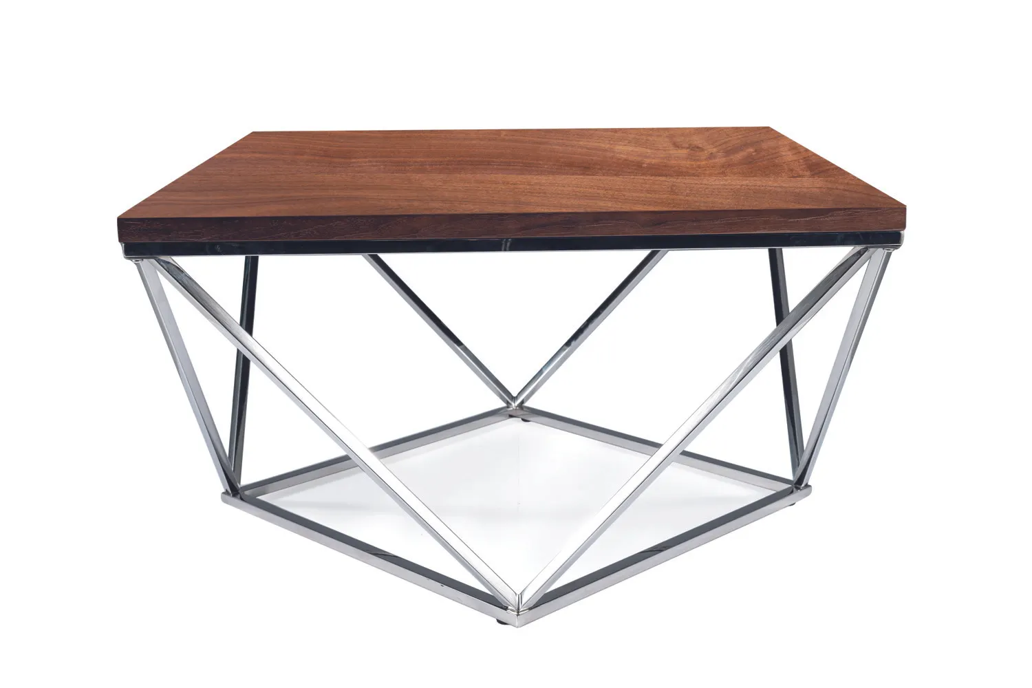 ŁAWA SILVER A ORZECH/SREBRNY 80X80