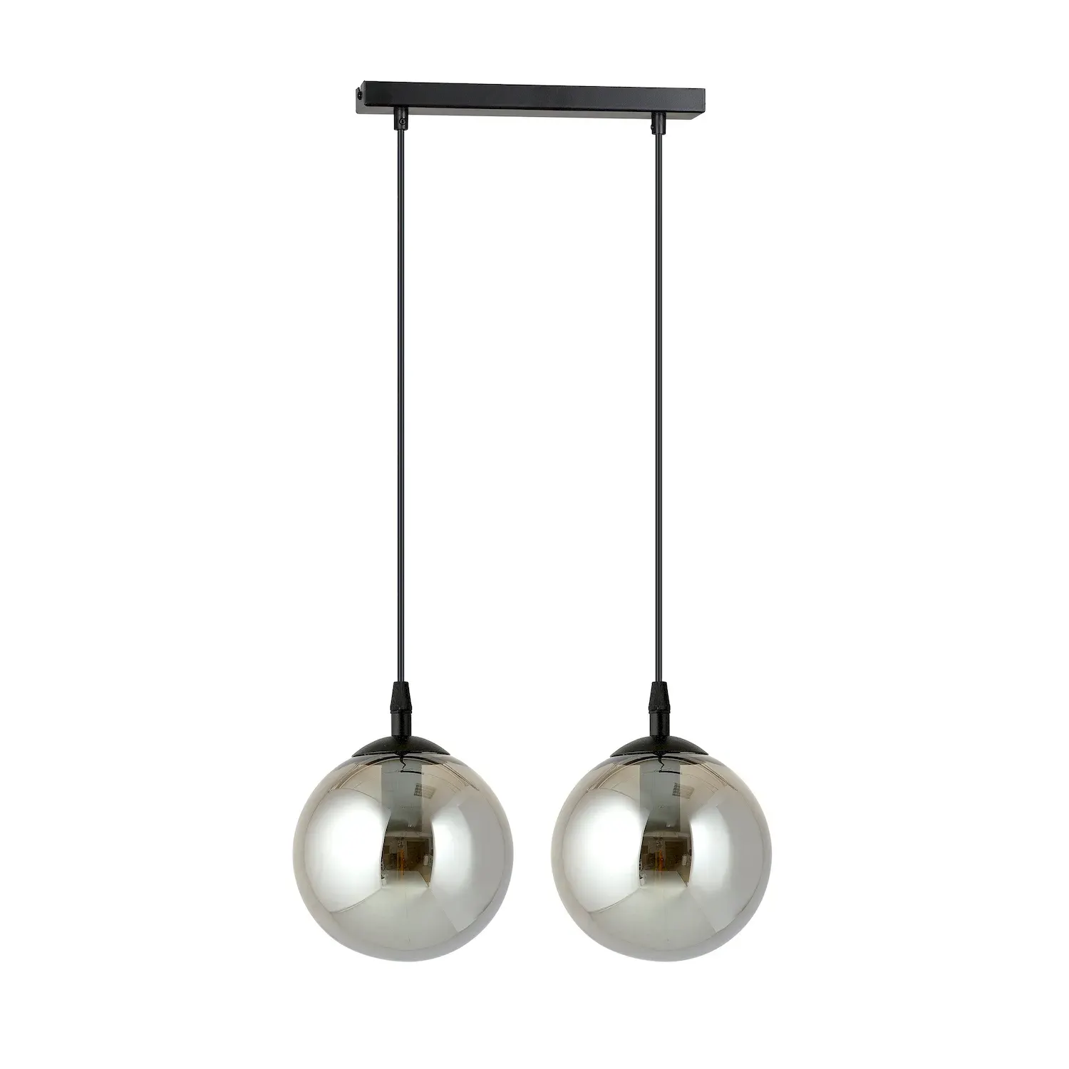 Lampa wisząca COSMO 2 czarny grafitowy