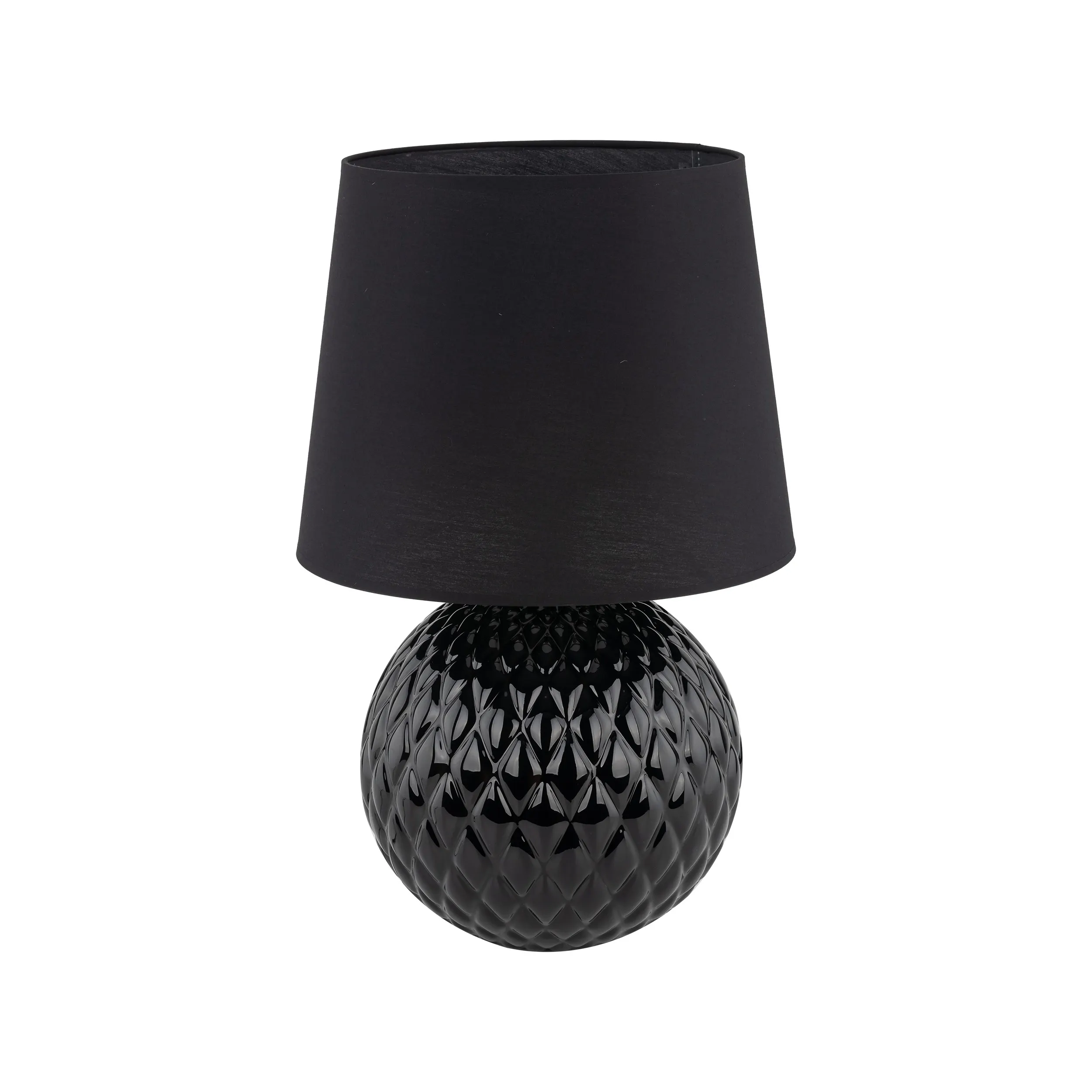 Lampka nocna SANTANA czarna 60x38cm - TK_16047