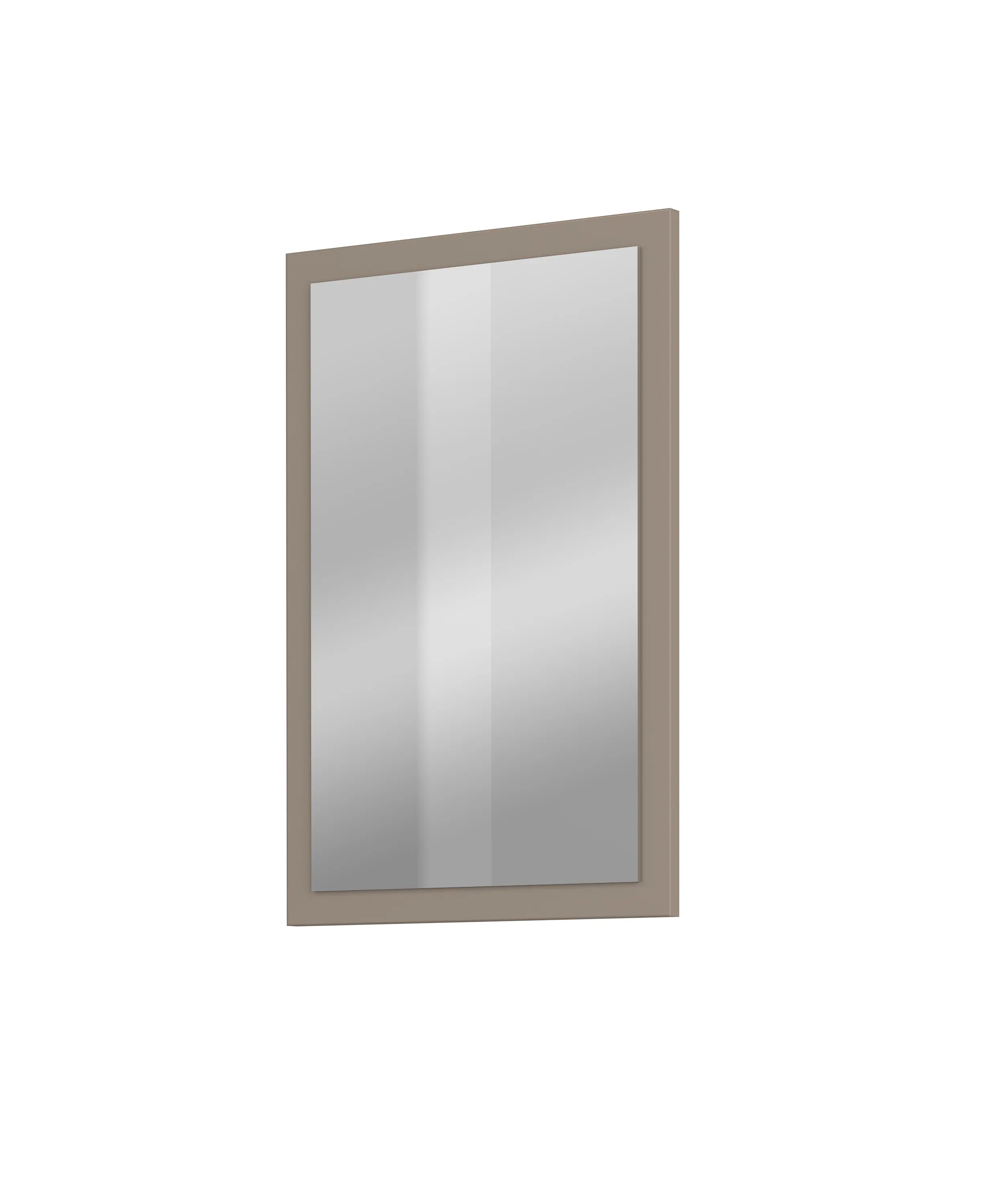 Lustro w ramie CROSS 40x60 congo szaro-brązowe Lustro