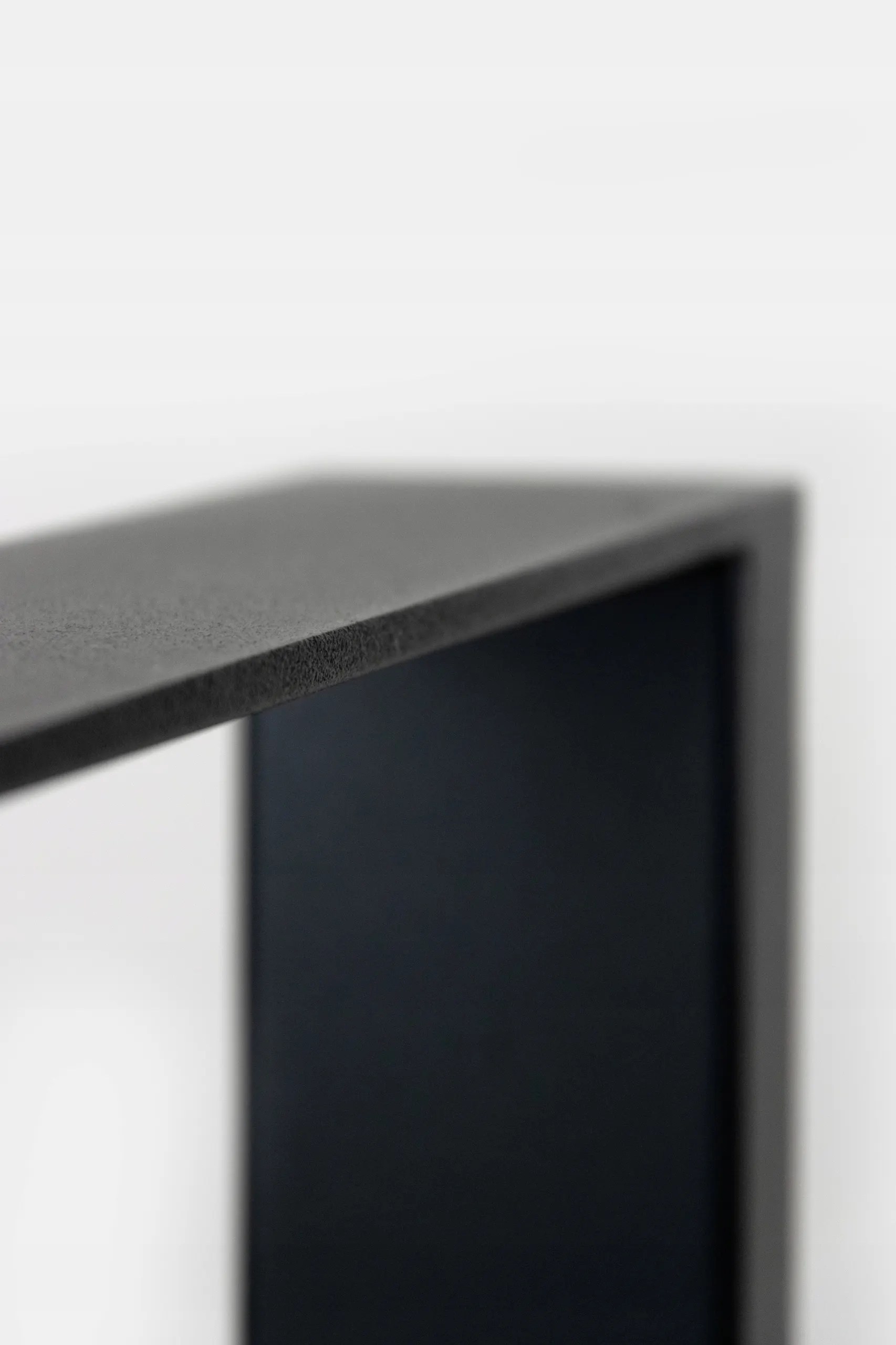 Nogi metalowe do stołu stelaż pod blat MATARO zestaw 2 szt. 72x72x8 czarne - LD_TZ000484