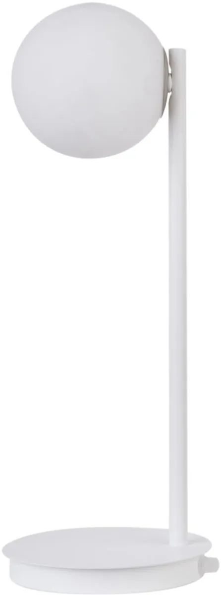 Lampa stołowa GAMA biała