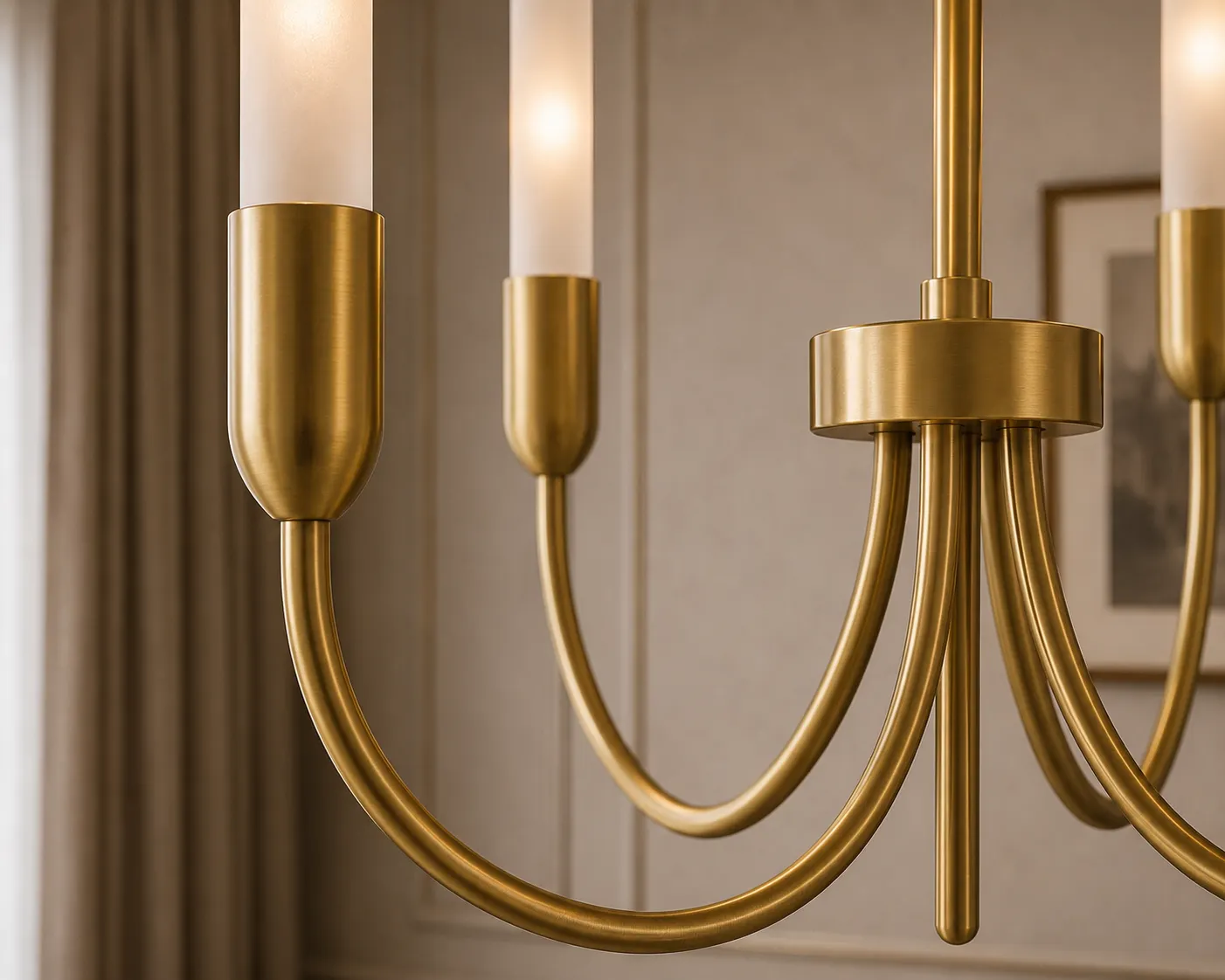 image lampa żyrandol, złoty kolor, metal, kuta konstrukcja, kandelabry