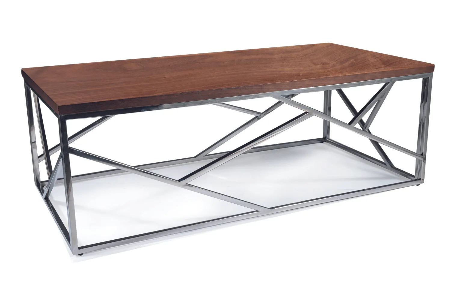 ŁAWA ESCADA A ORZECH/SREBRNY 120X60